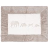 Jollein - Boxkleed 75x95cm - Speelkleed Baby - Animals - Nougat