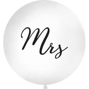 Partydeco Mega ballon Mrs - 1 meter