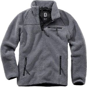 Brandit - Teddyfleece Troyer Sweater/trui - XL - Grijs