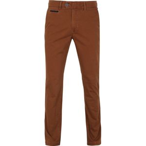 Gardeur - Chino Benny 3 Bruin - Heren - Maat 27 - Modern-fit