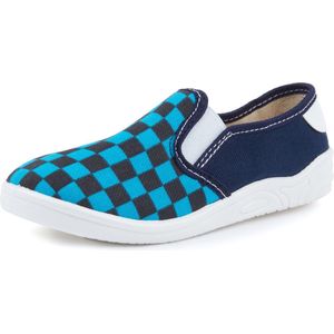 Ladeheid Kinder Pantoffels - Sloffen - Muizen - Unisex - LA-ZT-225 - Marineblauw Blauw - 27