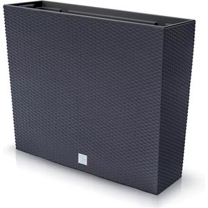 Prosperplast - Rato Case Tower - Plantenbak - Bruin - Kunststof - Rechthoekig