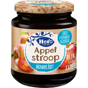Hero - Appelstroop Minder Zoet - 380 g - Doos 6 pot