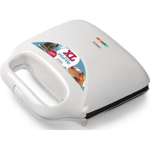 DOMO DO9133W Wafelijzer XL - Vierkante wafels - XL 5x6 - Compacte opberging - 900 W
