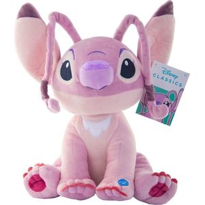 Angel Knuffel Disney Lilo en Stitch Junior 30 Cm Pluche Roze - Play By Play