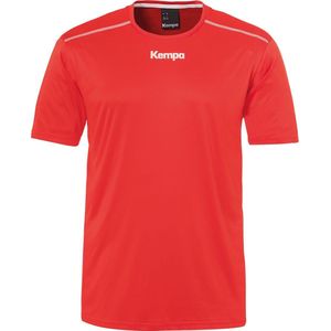 Kempa Poly Shirt Heren - sportshirts - rood - Mannen