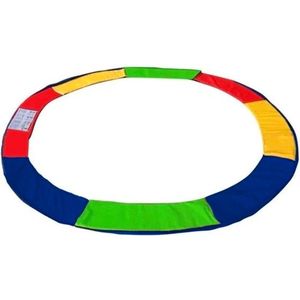 Viking Sports - Trampoline rand - 366 cm - pvc - rood geel blauw groen