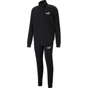 PUMA Clean Sweat Suit TR Heren Trainingspak - Puma Black - Maat L