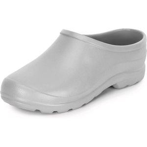 Ladeheid Unisex Clogs Tuinklompen - Tuinschoenen - Lichte - Dames - Heren - Grijs 2183 - 42 - LA-DW-Xclap