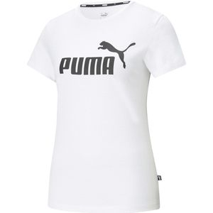 T-Shirt Puma Women Essentials Logo Tee White