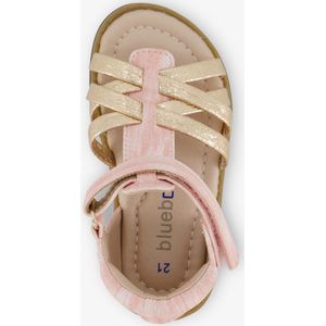 Blue Box meisjes sandalen roze goud - Maat 23