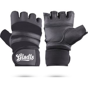Gladts - fitness handschoenen - maat L - fitness handschoenen dames - fitness handschoenen heren -trainingshandschoenen
