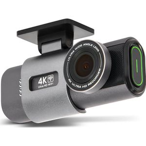 SecurLens Y Dashcam - 4K - Dashcam Voor Auto - 30 FPS - 170° Wijdhoek - Nachtvisie - Besturingsapp - Incl. 64GB SD Kaart