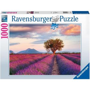 Puzzel Lavendel Velden (1000 Stukjes, Landschappen)