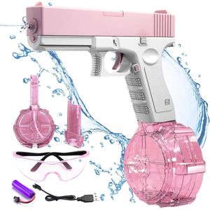 Waterpistool elektrisch - Automatisch waterpistool - Zomer speelgoed - Watergevecht - Super Soaker - Oplaadbaar waterpistool - Kinderplezier - Waterpret - Strand speelgoed - Tuinspeelgoed - Elektrisch speelgoed - Waterbattle - Outdoor fun - Vakanties