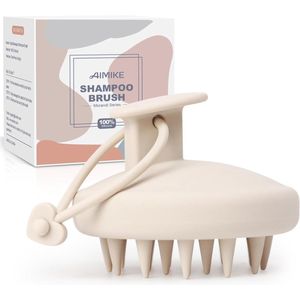 Massageborstel voor de hoofdhuid - Siliconen Schampooborstel voor Haarverzorging en Stressvermindering