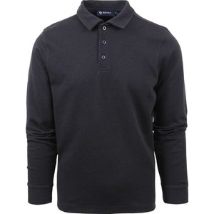 Suitable - Rugby Jink Polo Donkerblauw - Slim-fit - Heren Poloshirt Maat M