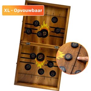 Slingpuck XL Opvouwb. - Sinterklaas Cadeautjes - Cadeau - Kadootjes - Sint - Speelgoed 6 Jaar - Speelgoed 3 Jaar - Meisjes & Jongens - Sjoelbak - Foosball Winner - Party Spel - Kinderspeelgoed 6 Jaar - 3 jaar - 10 Jaar - Speelgoed - Familie Spel