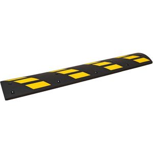 EasyRide verkeersdrempel - geel zwart - 1800 x 300 mm 55 mm