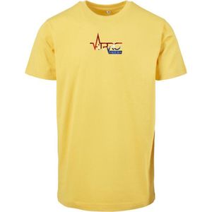 FitProWear Casual T-Shirt Dutch - Geel - Maat XS - Casual T-Shirt - Sportshirt - Slim Fit Casual Shirt - Casual Shirt - Zomershirt - Geel Shirt - T-Shirt heren - T-Shirt