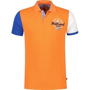 Polo - Hup Holland Hup - Korte Mouw - Heren - EK - Formule 1 - Oranje - oranje polo heren - Maat L