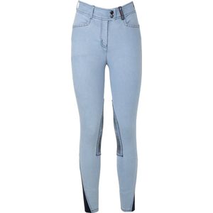 PK International Sportswear - Breeches - Notable Knee Grip - Light Denim