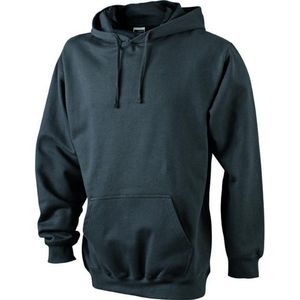 James and Nicholson Unisex Hooded Sweatshirt (Grafiet)