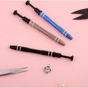 3 Pack Piercing Ball Grabber Tool, RVS Sieraden Pick-up Tool 4 Prongs Grabber voor Kleine Objecten IC Chip Elektronische Componenten Nagels Klemmen Kleine Onderdelen Houder (Zwart+Bruin +Blauw)