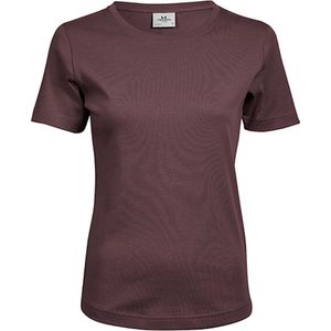 Women´s Interlock T-shirt met korte mouwen Grape - S