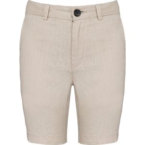 Native Spirit Linnen bermuda Jongen NS709 - Linen Sand - 4/6 years (4/6 ans)