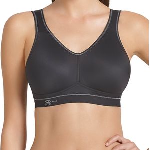 Anita - Light & Firm Sport bh zonder beugel - Zwart - 80C