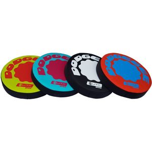 Dodgebee | Trefbal | Oefen Frisbee 27 cm Set 4 Stuk, 4 Kleuren