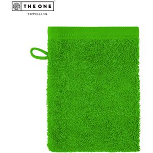 The One Towelling Washand - Washandje - 100% Katoen - 16 x 21 cm - Limoen Groen