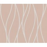 MODERNE CHIQUE STREPEN BEHANG - Beige Grijs - AS Creation Trendwall