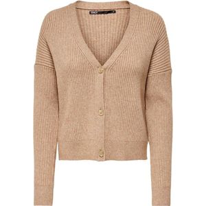 Only ONLKATIA LS SHORT CARDIGAN - Toasted Co Brown
