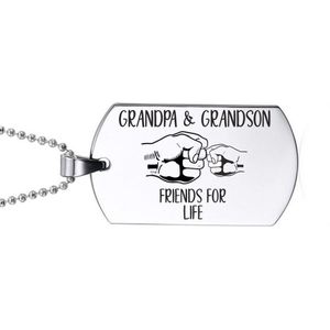 Ketting RVS - Grandpa And Grandson