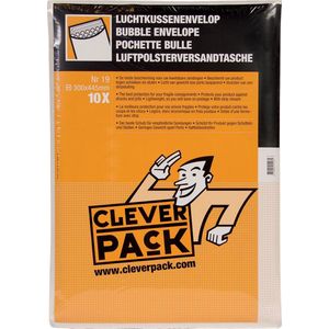 Envelop CleverPack luchtkussen nr19 320x455mm wit 10stuks