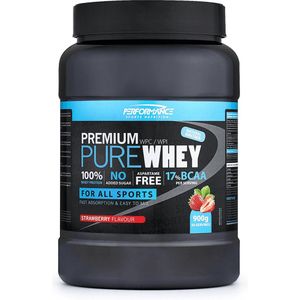 Performance - Pure Whey (Strawberry - 900 gram) - Whey Protein - Eiwitpoeder - Eiwitshake - Proteine poeder - 30 shakes