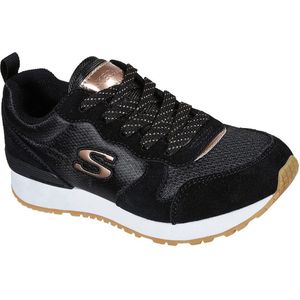 Skechers Sneakers Zwart Suede 038206 - Dames - Maat 32