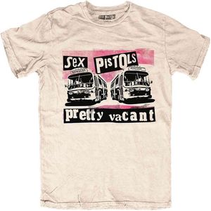 Sex Pistols - Pretty Vacant Heren T-shirt - 2XL - Creme