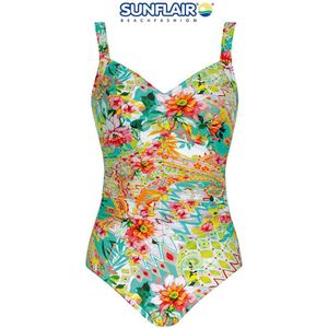 Sunflair – Multicolor – Badpak - 72126 – Flower Print - D40