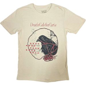 Death Cab For Cutie - String Theory Heren T-shirt - M - Creme