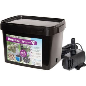 Velda Box Filter set 4000 Vijverfilter 20 L met pomp 1000 L 146037
