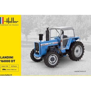 1:24 Heller 81403 LANDINI 16000 DT Tractor Plastic Modelbouwpakket