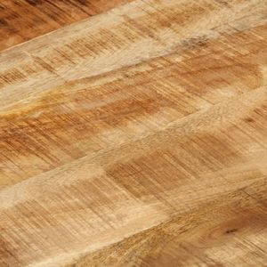 vidaXL Bartafel - Bartafels - Bistrotafel - Cafétafel - Bartafel 112x55x108 cm massief mangohout