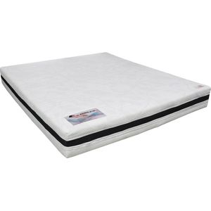 Slaaploods.nl Prince de Luxe® - 160x220 cm - Pocketvering Matras met Koudschuim - Medium - 25 cm dik