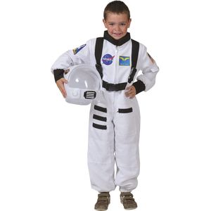 Verkleedpak ruimtevaarder / astronaut - Space Shuttle Commandant kind 152 - Carnavalskleding (zonder helm)