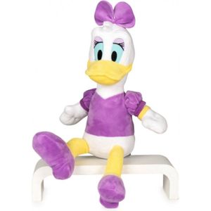 Disney Daisy Katrien Duck Pluche Knuffel 40 cm {Donald Duck, Mickey Mouse , Minnie Mouse, Goofy | Speelgoed Knuffelpop Knuffeldier voor kinderen jongens meisjes}