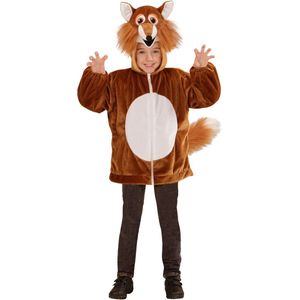 Vest met capuchon vos voor kinderen - Kinderkostuums - 92