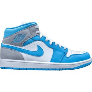 Air Jordan 1 Mid University Blue Grey - DX9276-100 - Maat 46 - BLAUW - Schoenen